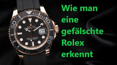 wie erkennt man gefälschte rolex uhren